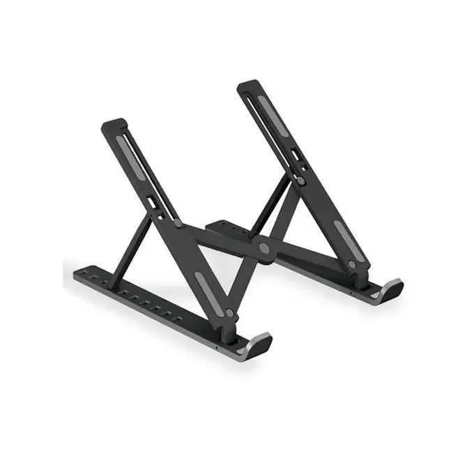 LZDUATAN 10 Steps Laptop Stand Desktop Stand - Black
