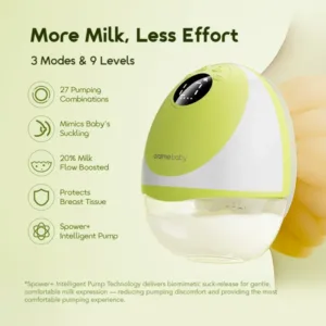 oraimo EasyPump Lightweight Gentle Wearable Breast Pump